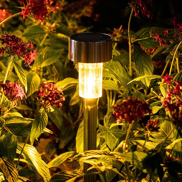 Solar Light Led Garden Pathway Warm White Alostoura lighting