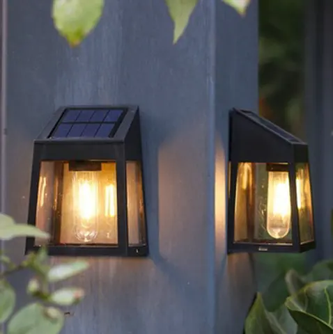 Solar Outdoor Wall Light Waterproof Alostoura lighting