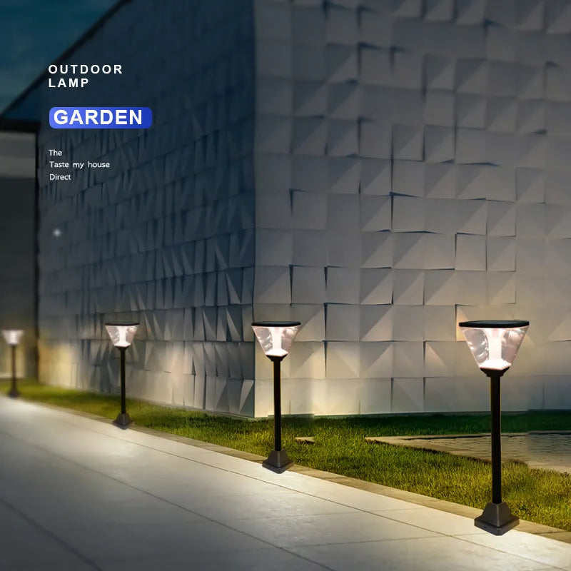 Solar Powered Lamp Waterproof IP65 Landscape Alostoura lighting