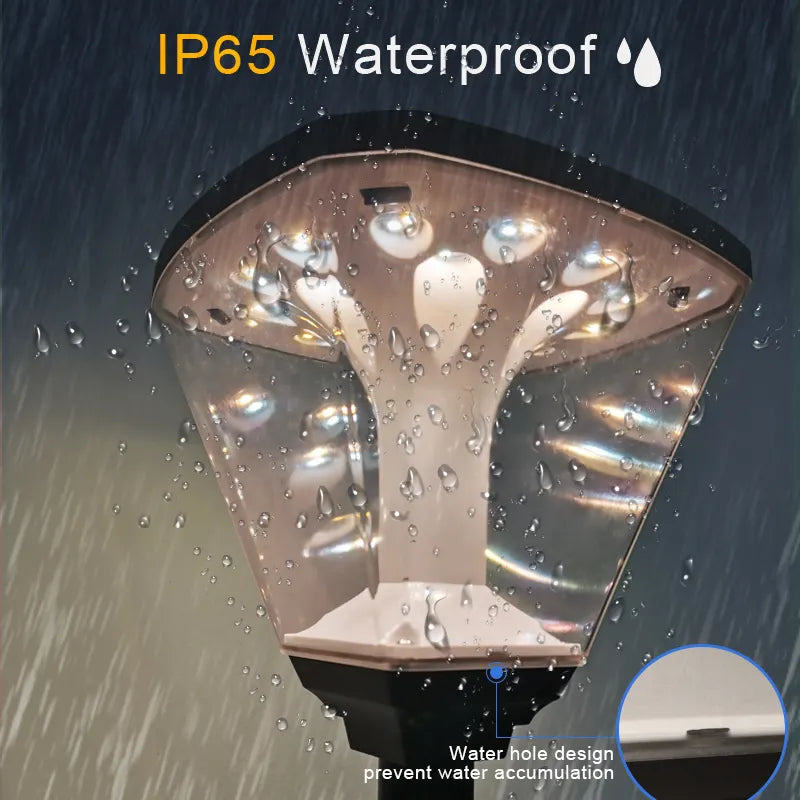 Solar Powered Lamp Waterproof IP65 Landscape Alostoura lighting