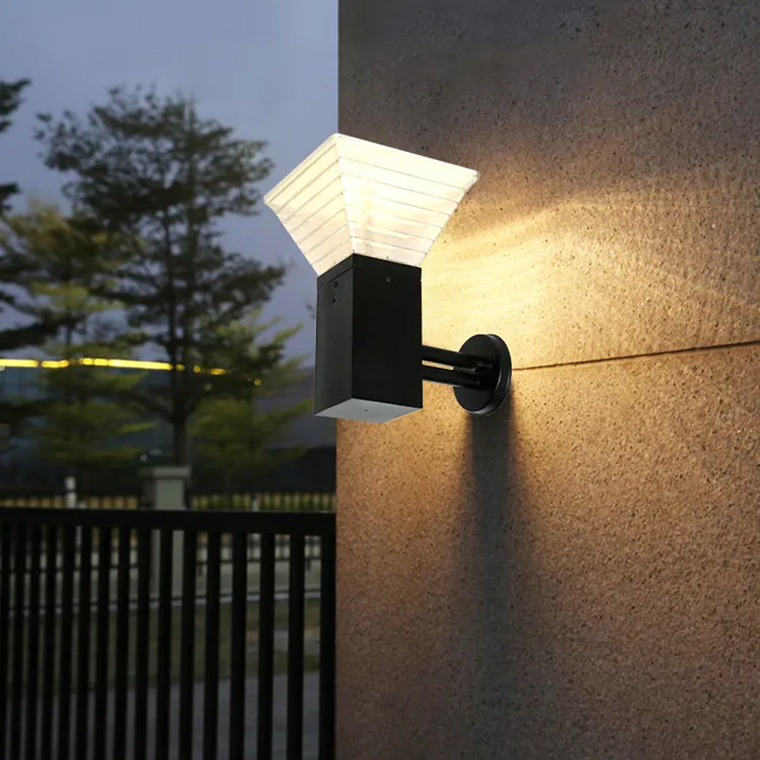 Solar Sensor Outdoor Wall Light Alostoura lighting