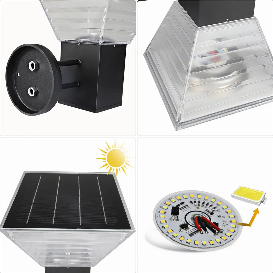 Solar Sensor Outdoor Wall Light Alostoura lighting