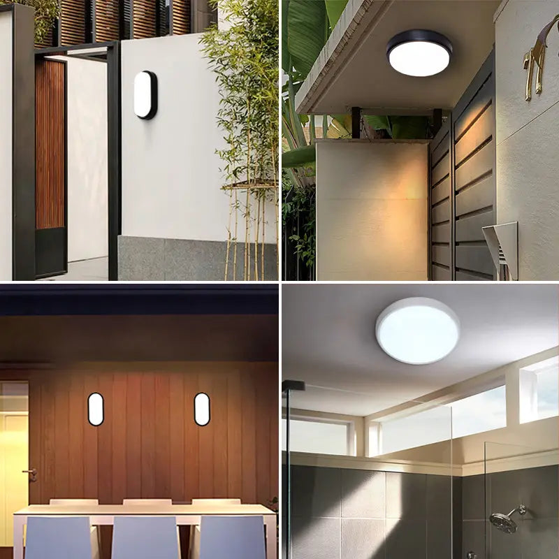 Stair Garden Outside CB Approved Bulkhead LED IP65 Wall Mounted Light Wall Light Modern Alostoura lighting