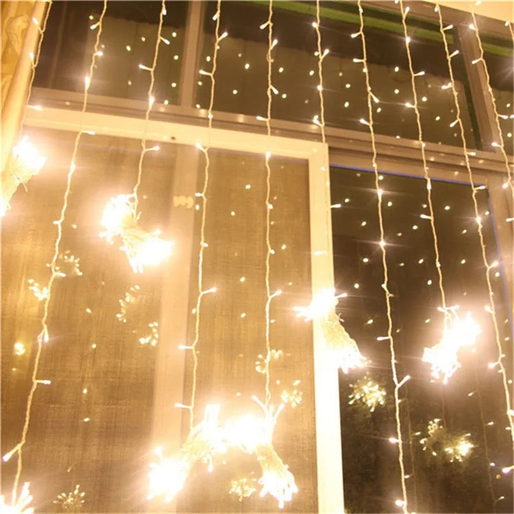 Star curtain light Alostoura lighting