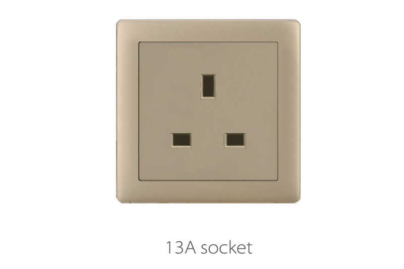 Switch And Sockets V1 Golden Base Series Alostoura lighting