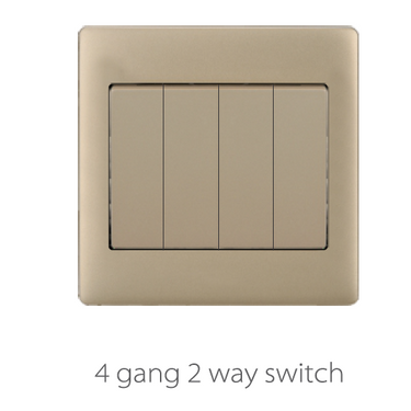 Switch And Sockets V1 Golden Base Series Alostoura lighting