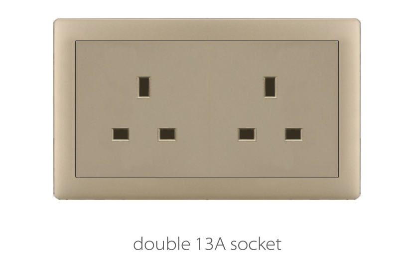 Switch And Sockets V1 Golden Base Series Alostoura lighting