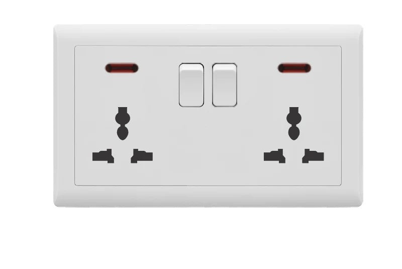 Switch And Sockets V1 White Base Series