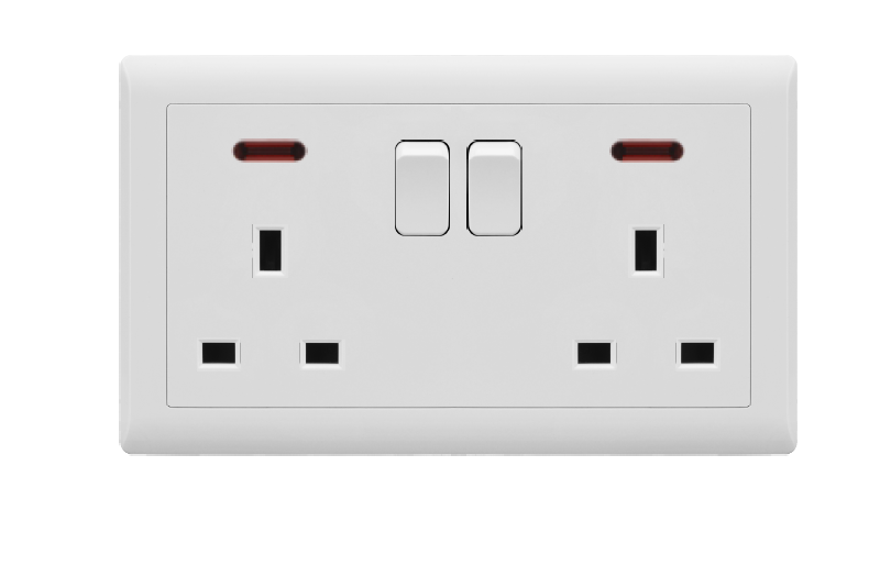 Switch And Sockets V1 White Base Series