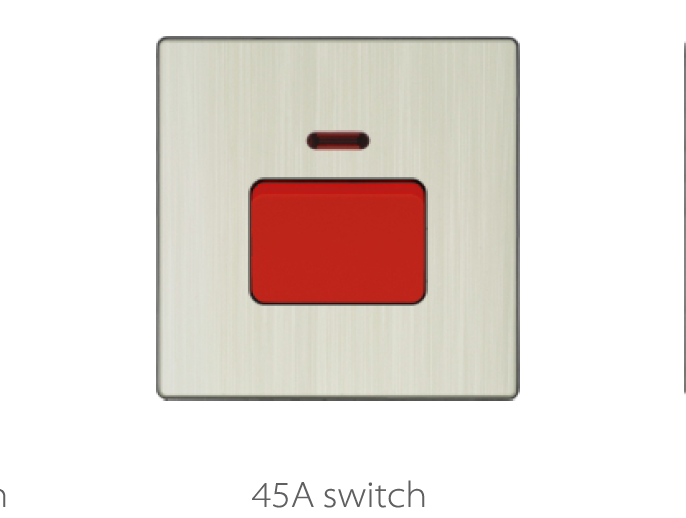 Switch And Sockets V3 Coffee Aluminum Base Series Alostoura lighting