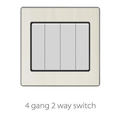 Switch And Sockets V3 Coffee Aluminum Base Series Alostoura lighting