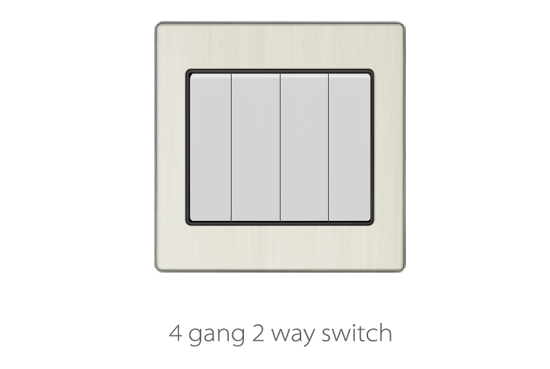 Switch And Sockets V3 Coffee Aluminum Base Series Alostoura lighting