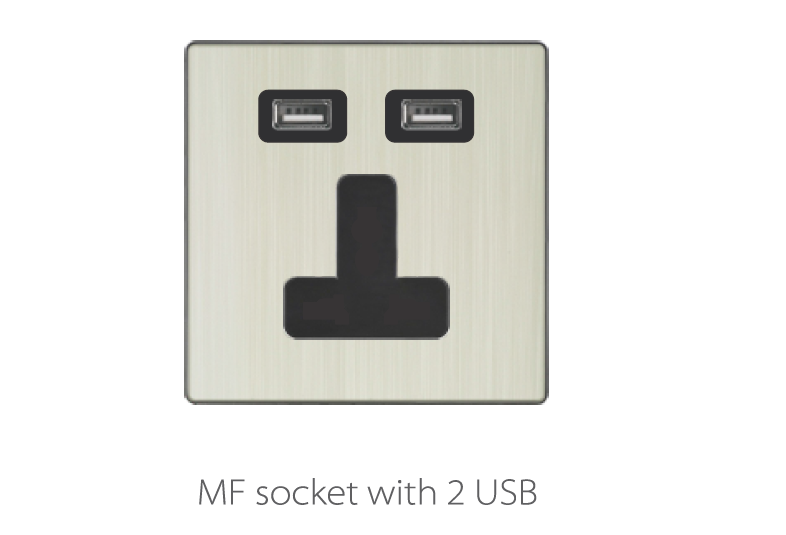 Switch And Sockets V3 Coffee Aluminum Base Series Alostoura lighting