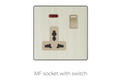 Switch And Sockets V3 Golden-Aluminum Base Series Alostoura lighting