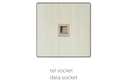 Switch And Sockets V3 Golden-Aluminum Base Series Alostoura lighting