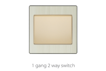 Switch And Sockets V3 Golden-Aluminum Base Series Alostoura lighting