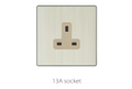 Switch And Sockets V3 Golden-Aluminum Base Series Alostoura lighting