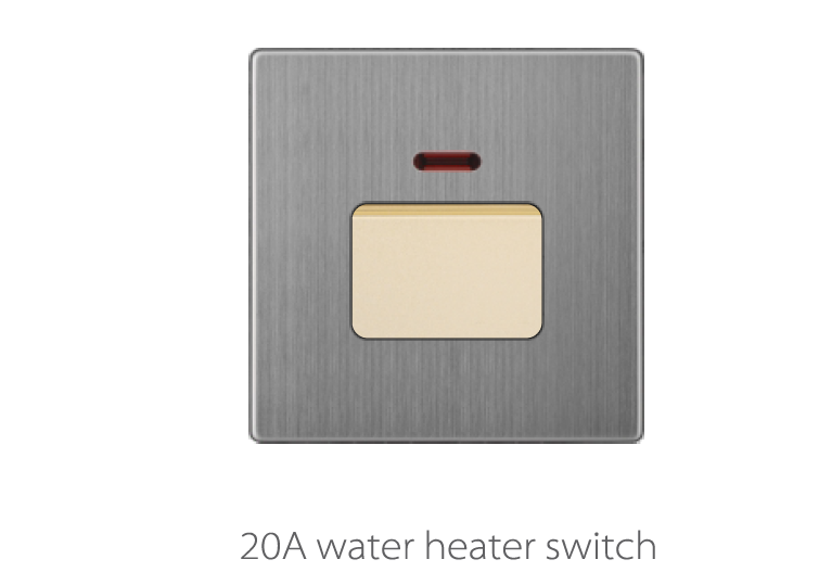 Switch And Sockets V3 Golden-Stainless Base Series Alostoura lighting