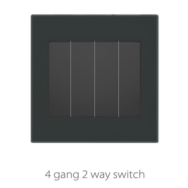 Switch And Sockets V4 Black Base Series Alostoura lighting