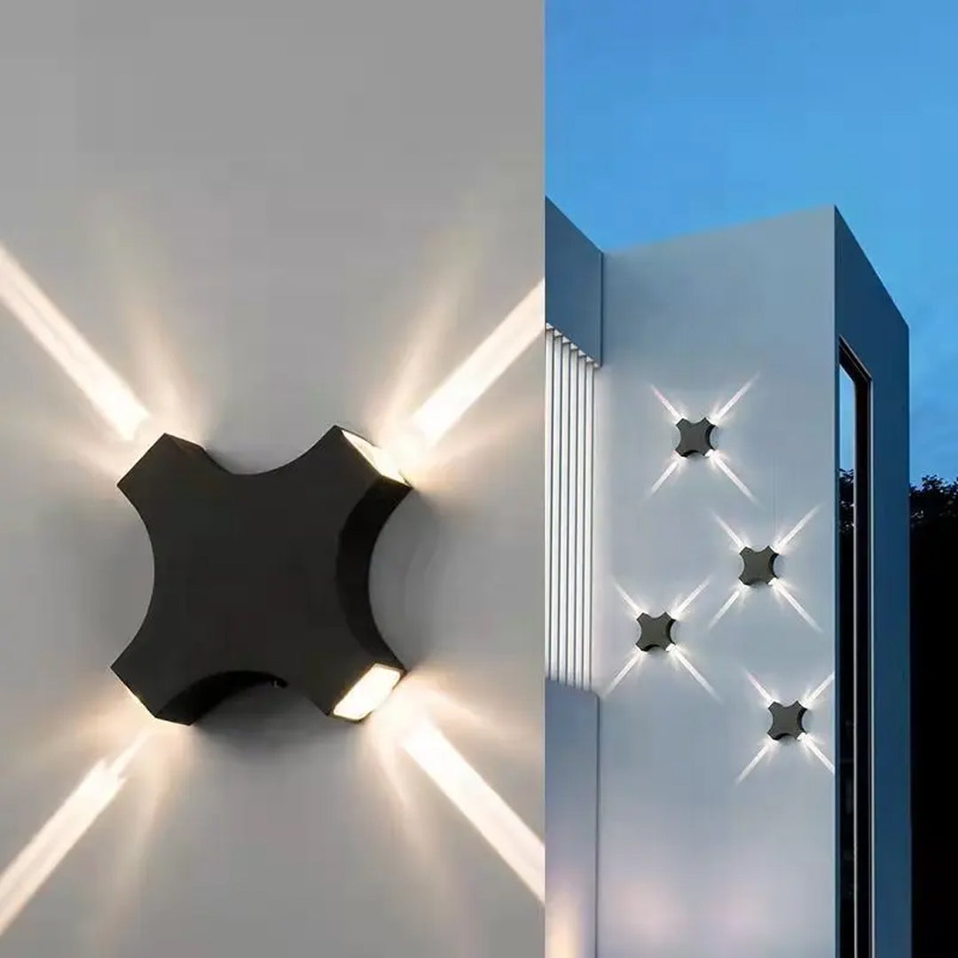 Villa Courtyard Multi Angle Lighting Ip65 LED Wall Lamp Alostoura lighting