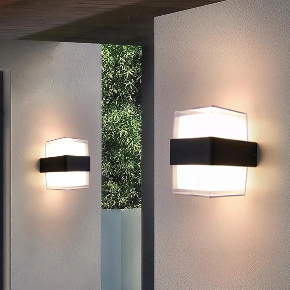 Wall Lamp Outdoor Aluminum Sconce IP65 Garden Porch Alostoura lighting