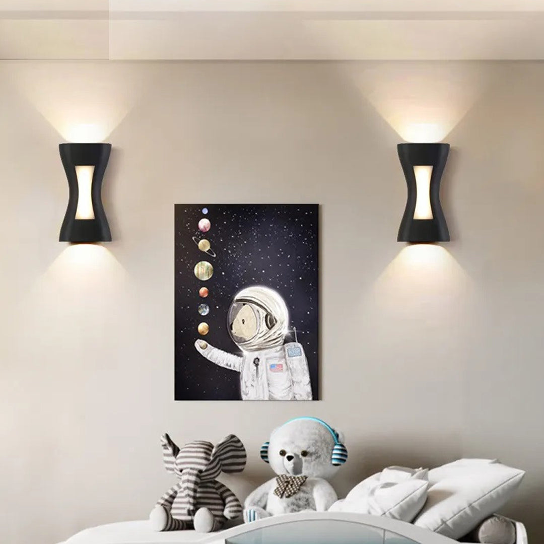 Double headed deals led wall lamp