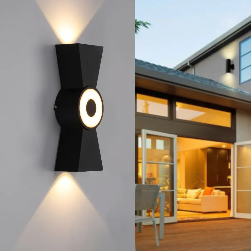 Wall Mounted Outdoor LED Wall Lamp Aluminum Alostoura lighting