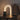 Aurora Arch Glass Table Lamp with Natural Marble Base