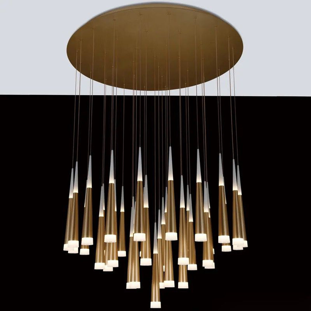 chandelier meteor shower LED creative restaurant lights Alostoura lighting