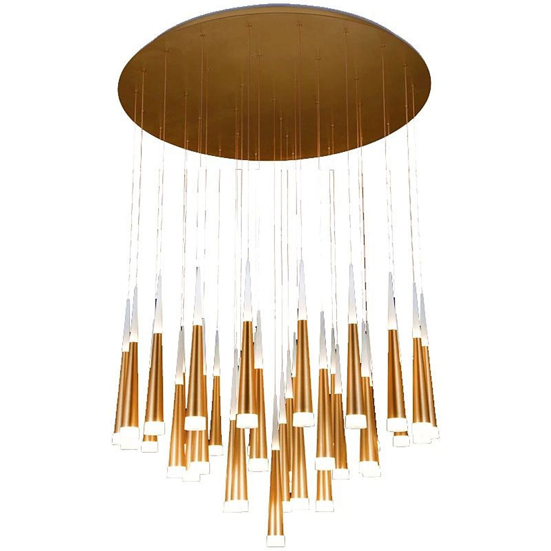 chandelier meteor shower LED creative restaurant lights Alostoura lighting