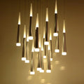 chandelier meteor shower LED creative restaurant lights Alostoura lighting