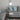 Double marble black floor lamp detail