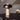 Travertine table lamp detail
