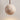 Travertine pendant lamp detail