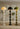 Sculptural Dome Floor Lamp white black olive green