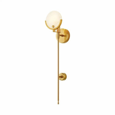 Pain gold table lamp detail