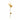 Pain gold table lamp detail