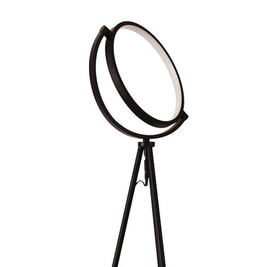 Tripod ring LED floor lamp detail