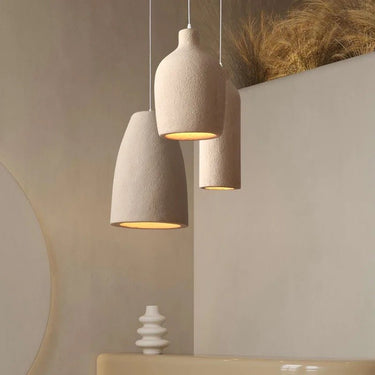 Wabi Sabi pendant lamp installed