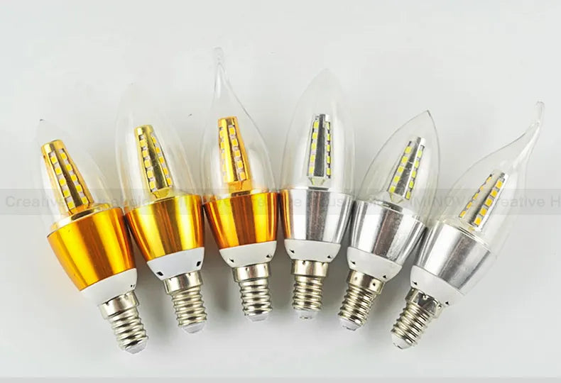 LED Candle Flame Light Bulb